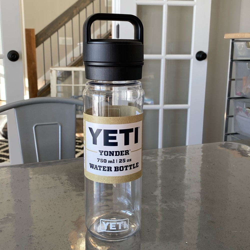 Yeti Yonder Water Bottle - New - Clear Plastic